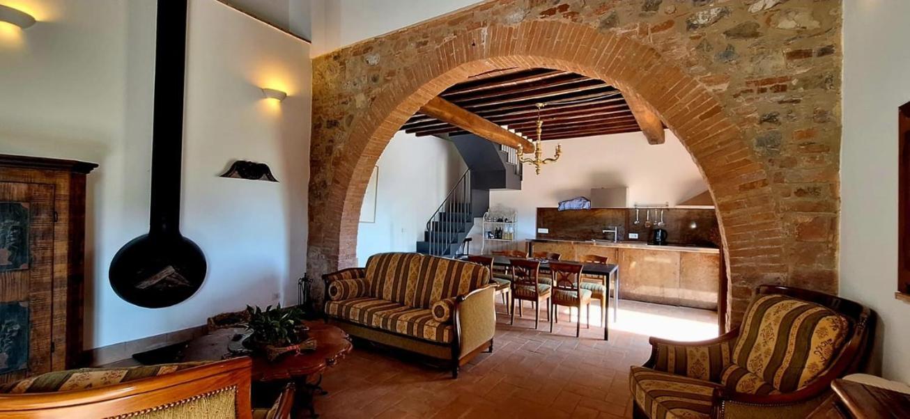 Fornace Del Conte Apartment Abbadia di Montepulciano Bagian luar foto