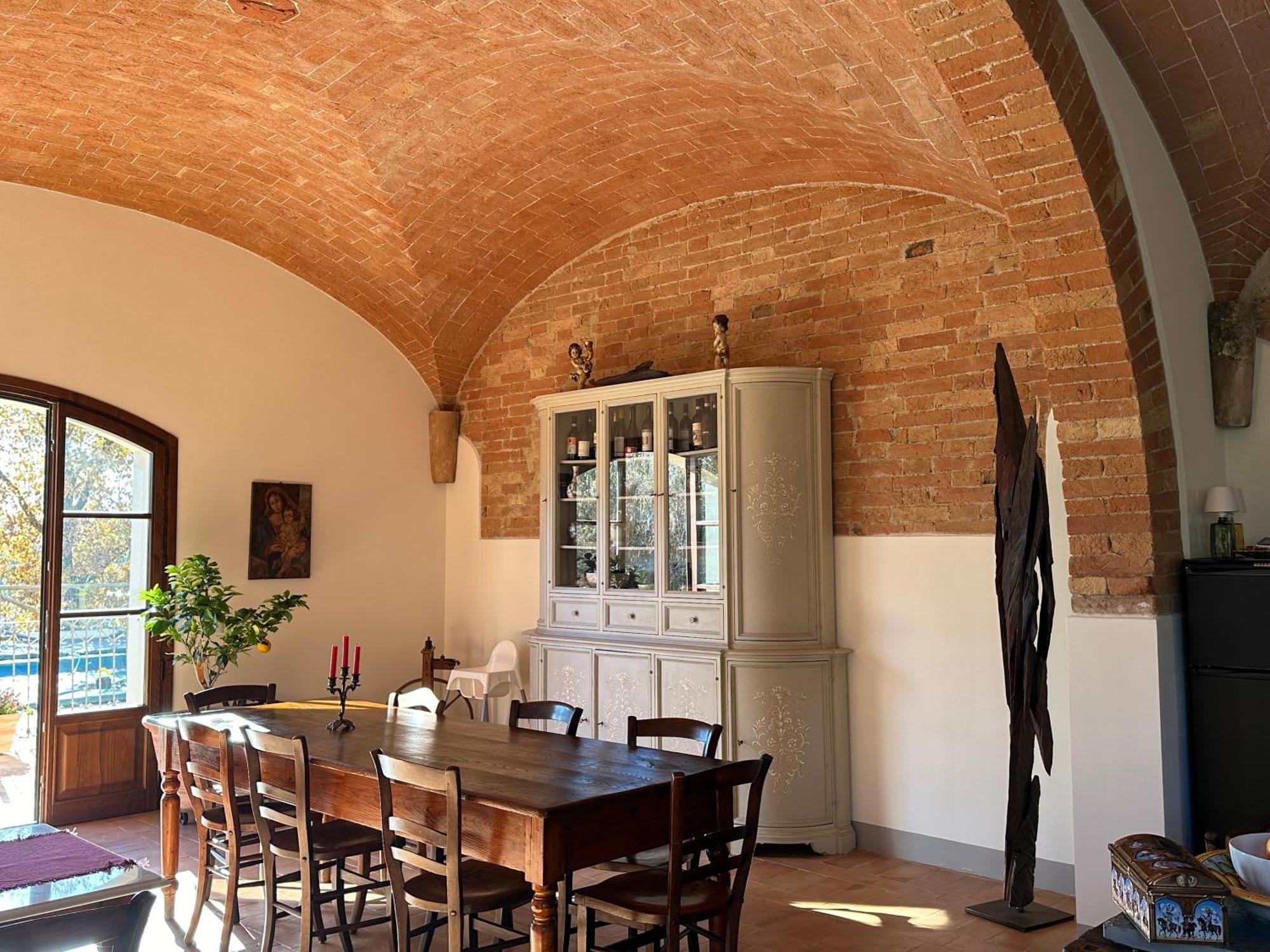 Fornace Del Conte Apartment Abbadia di Montepulciano Bagian luar foto